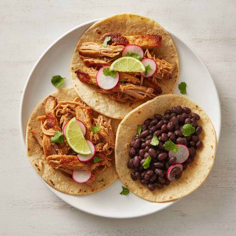Slow-Cooked Pork Carnitas Tacos