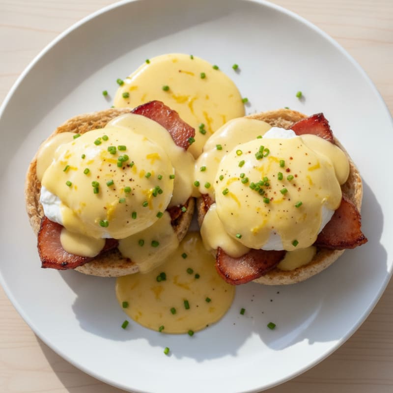 Classic Eggs Benedict with Hollandaise