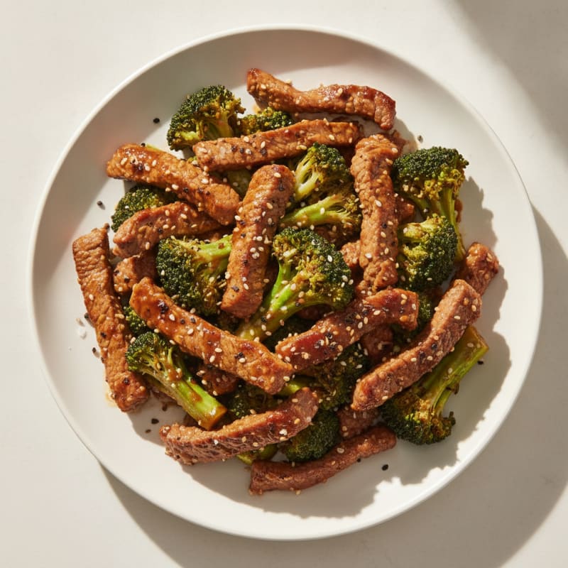 Sesame Beef and Broccoli Stir-Fry