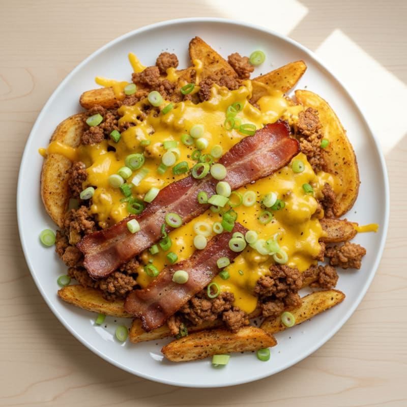 Loaded Bacon Cheddar Fries