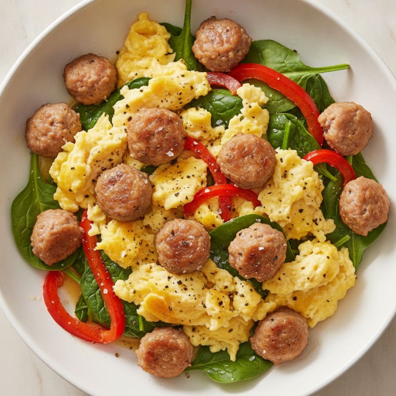 Sausage and Egg Breakfast Bowl