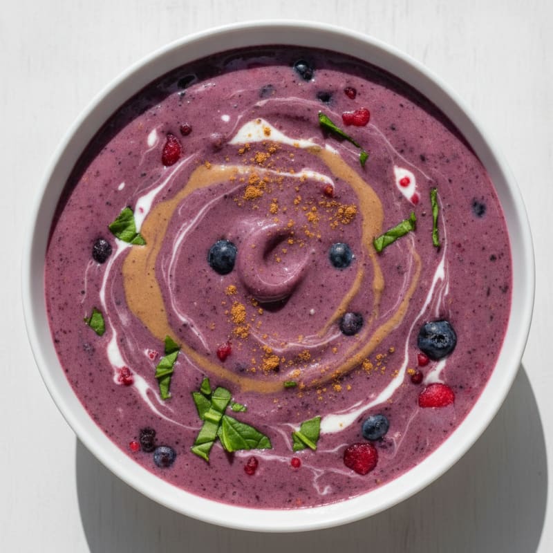 Post-Gym Berry Protein Smoothie