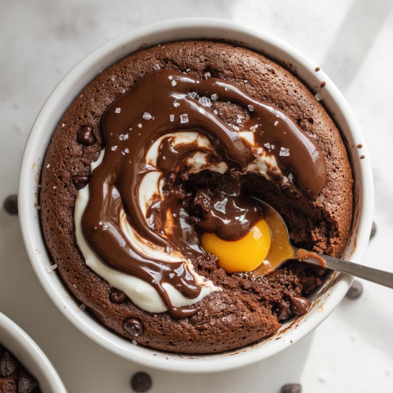 Decadent Chocolate Protein Mug Cake