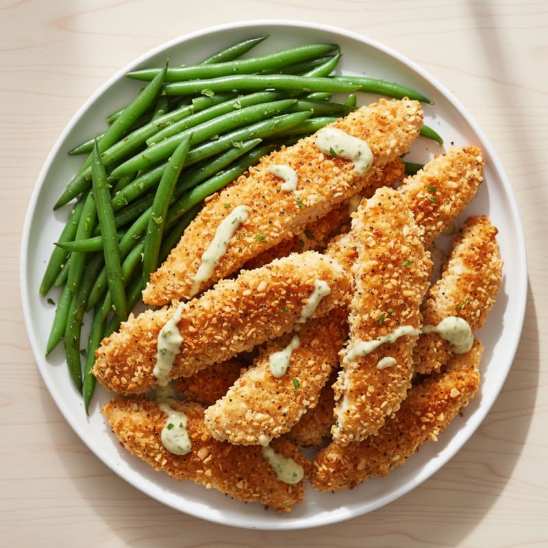 Crispy Buttermilk Fried Chicken Feast