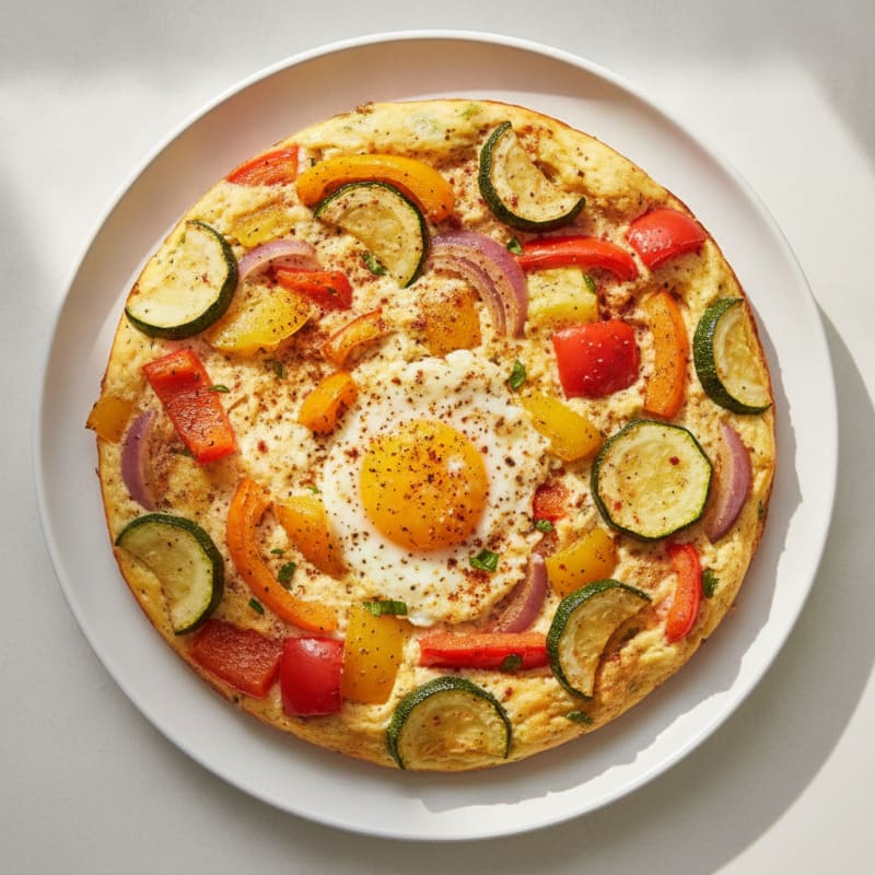Sheet Pan Eggs with Roasted Vegetables