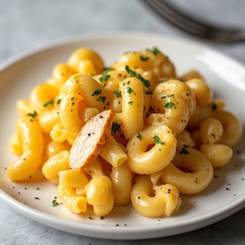 Protein-Packed Cauliflower Mac with Sharp Cheddar