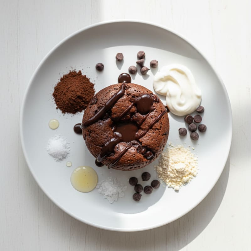 Decadent Chocolate Protein Mug Cake
