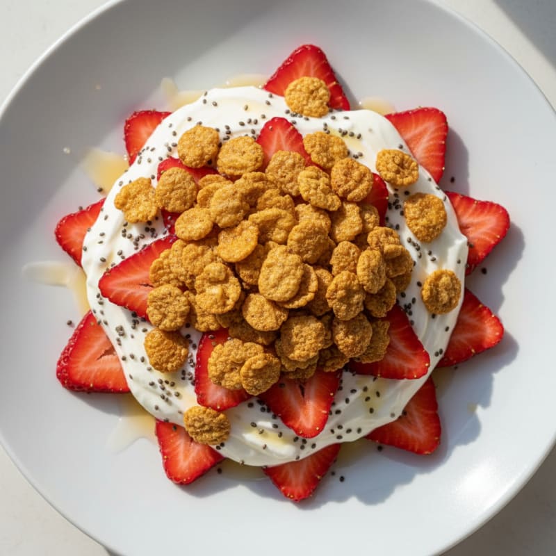 Milk and Cereal Protein Parfait