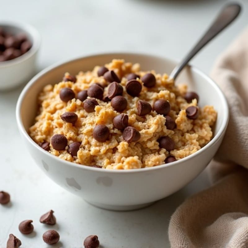Baked Protein Cookie Dough Oatmeal
