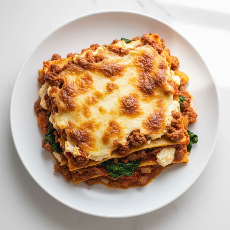Classic Beef and Ricotta Lasagna Bake