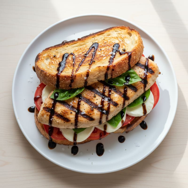 Zesty Grilled Caprese Sandwich