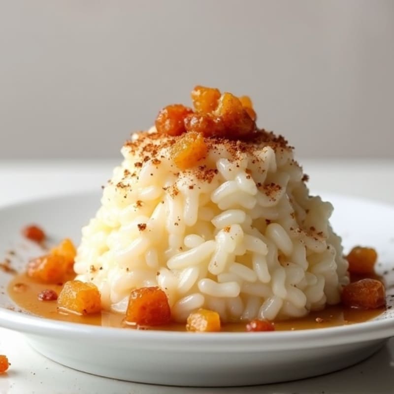 Silky Protein Rice Pudding with Whipped Egg Whites