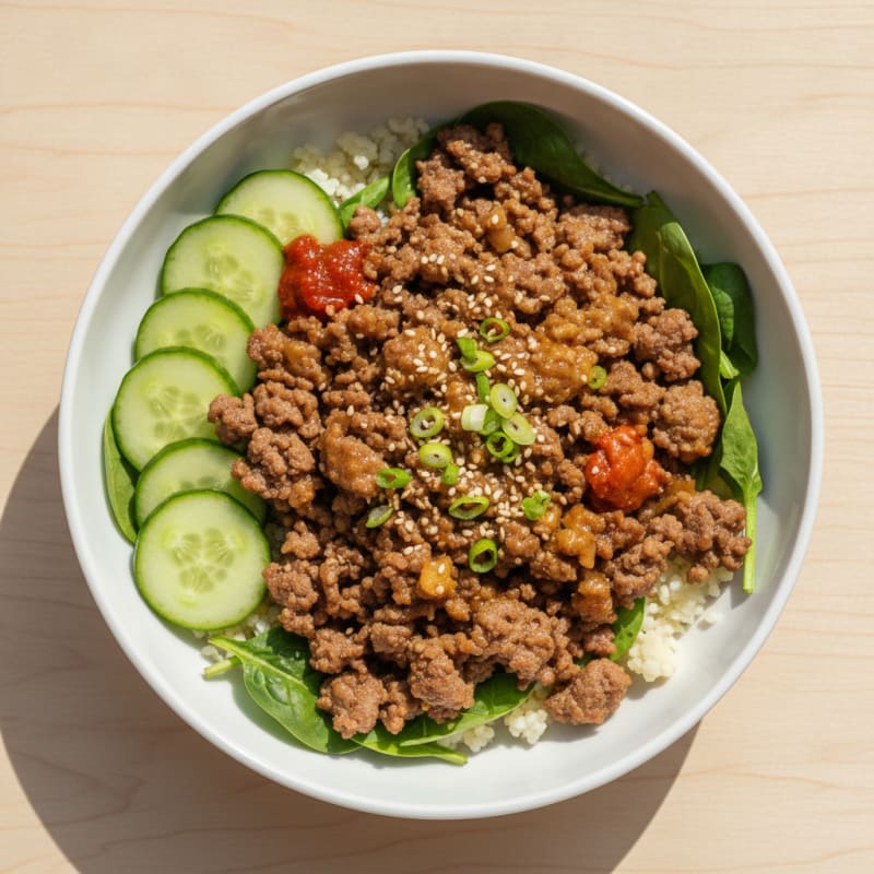 Korean Beef Bulgogi Bowl