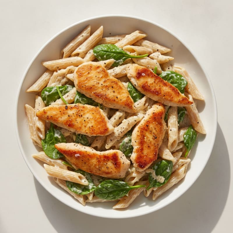Creamy Chicken Alfredo Pasta