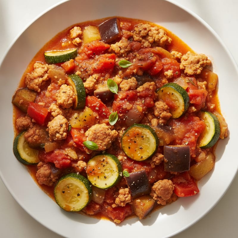 Classic Provençal Vegetable Ratatouille