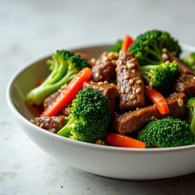 Crispy Broccoli and Tender Beef Stir-Fry