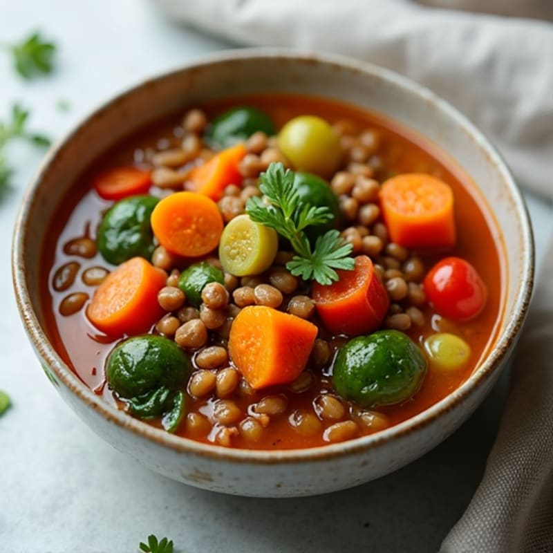 Hearty Vegetable Lentil Stew