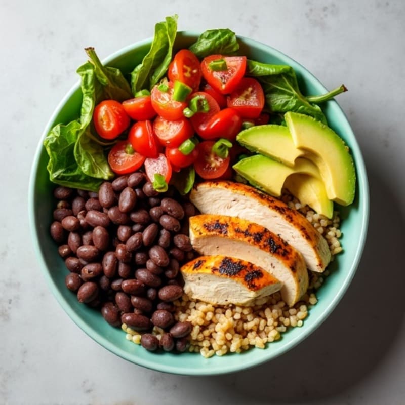 Hearty Black Bean Burrito Bowl