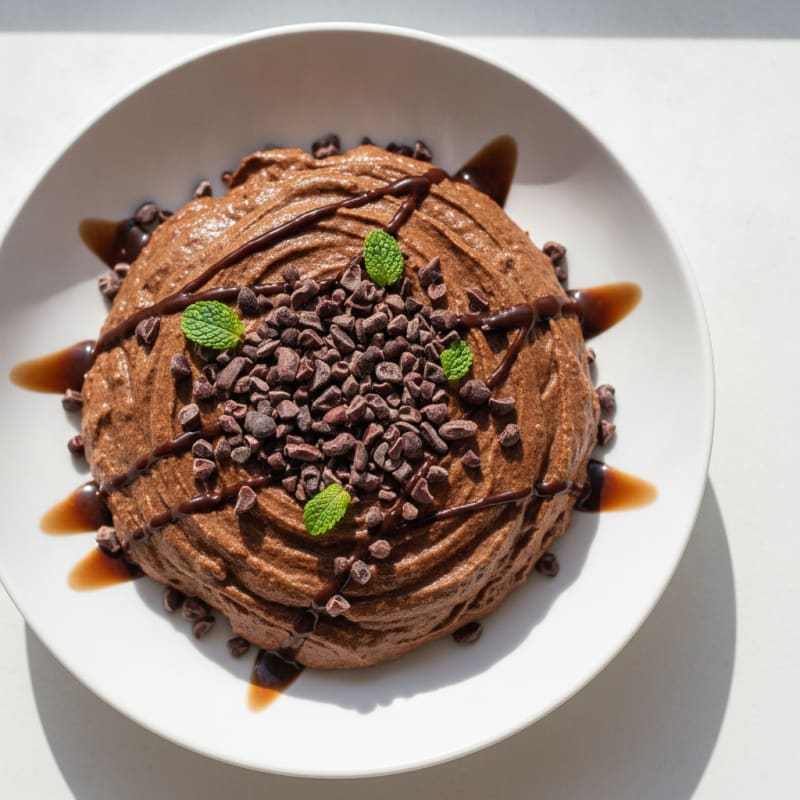 Silky Chocolate Protein Pudding