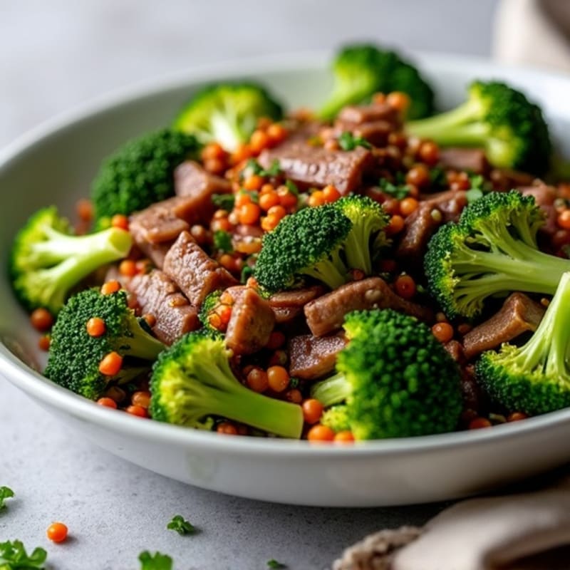Garlic Ginger Beef and Broccoli Stir-Fry