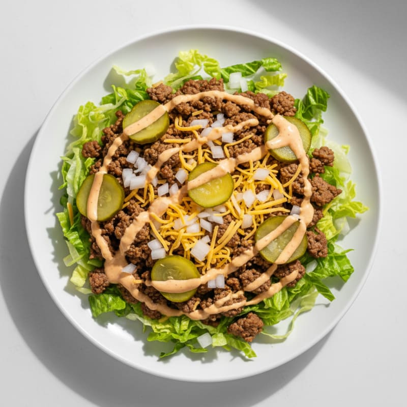 Crispy Beef Big Mac Bowl