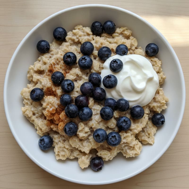Hearty Berry Oatmeal Bowl