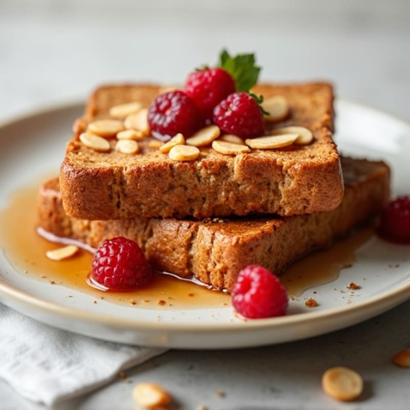 Crispy Almond-Crusted PB&J French Toast