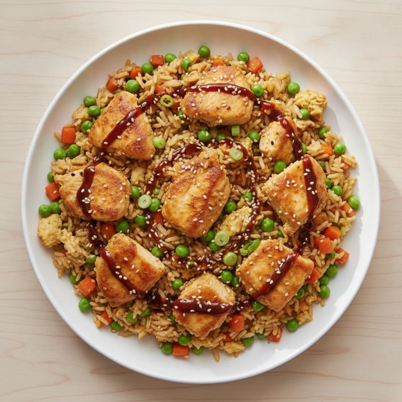 Chicken Fried Rice Skillet