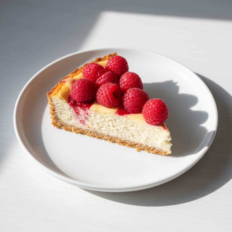 Creamy Greek Yogurt Protein Cheesecake