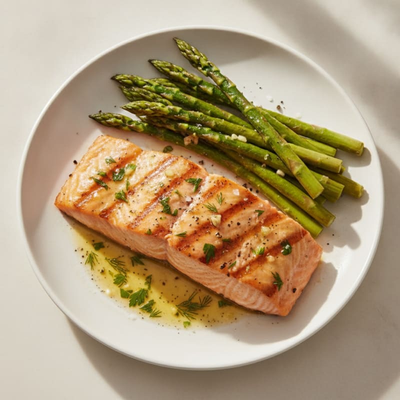 Lemon Herb Grilled Salmon