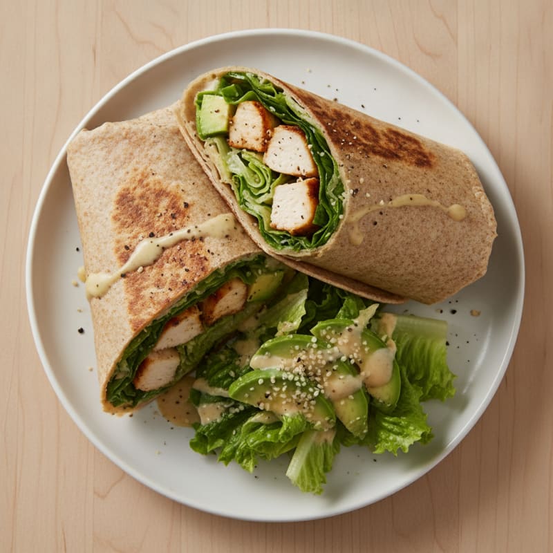 Chicken Caesar Protein Wrap
