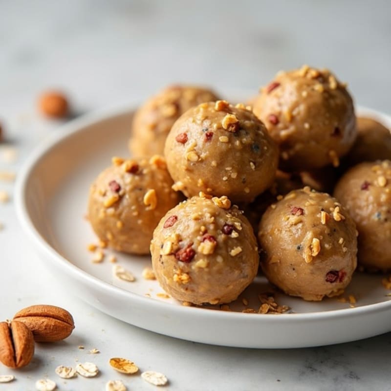 Protein-Packed No-Bake Peanut Butter Cookie Dough Bites