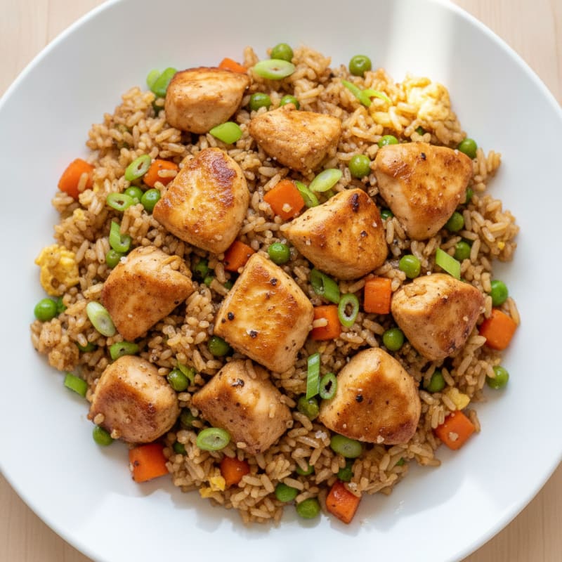 Savory Chicken and Vegetable Fried Rice