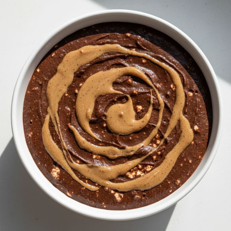 Silky Chocolate Protein Pudding with Cottage Cheese
