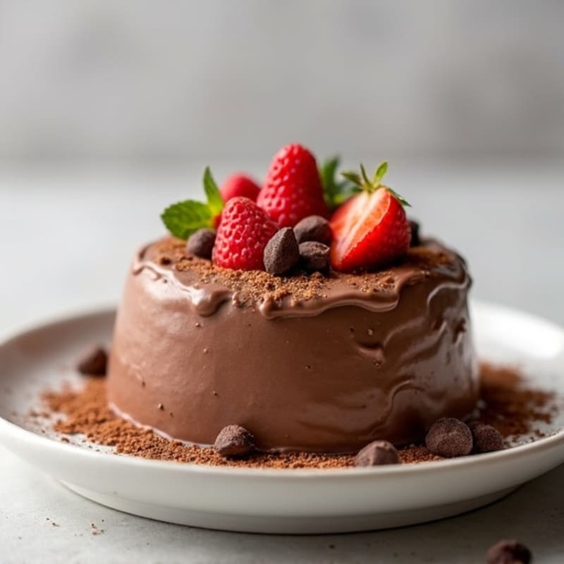 Silky Chocolate Protein Pudding