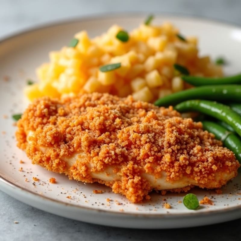 Crispy Almond-Crusted Baked Chicken