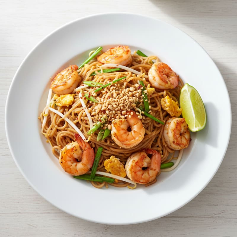 Shrimp Pad Thai Noodles