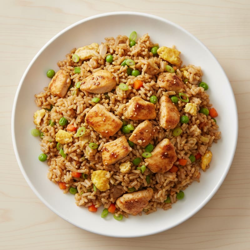 Chicken and Vegetable Fried Rice