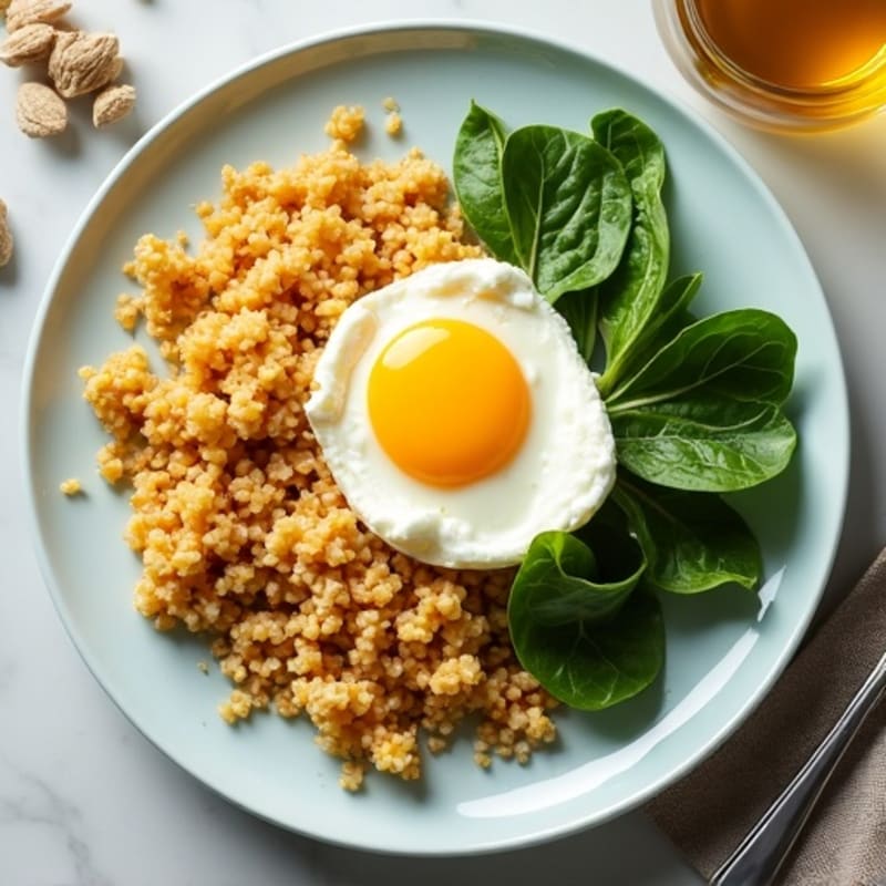 Creamy Cottage Cheese Scramble with Toasted Buckwheat