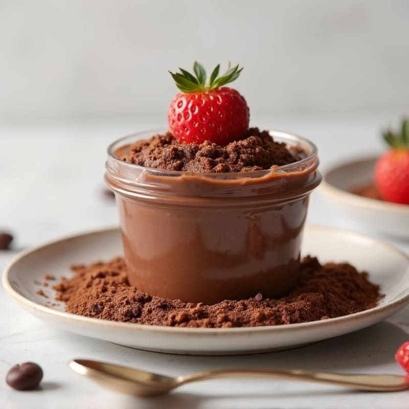 Silky Chocolate Protein Pudding