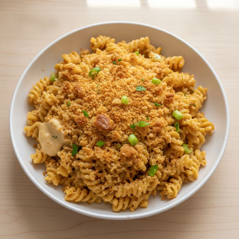 High-Protein Baked Macaroni and Cheese