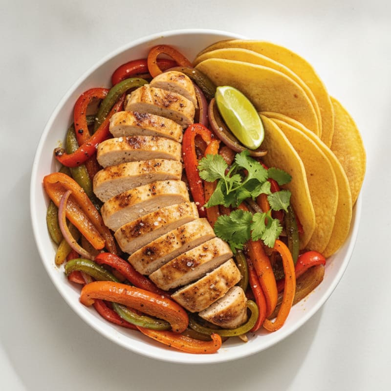 Sheet Pan Chicken Fajita Fiesta