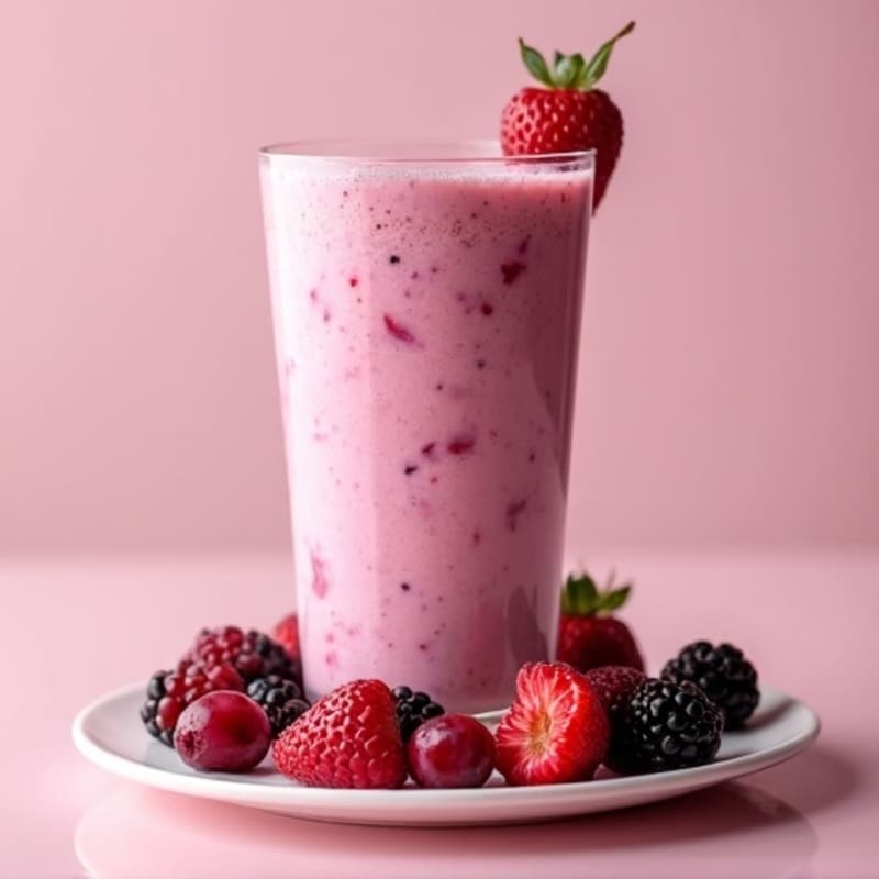 Creamy Berry Protein Smoothie