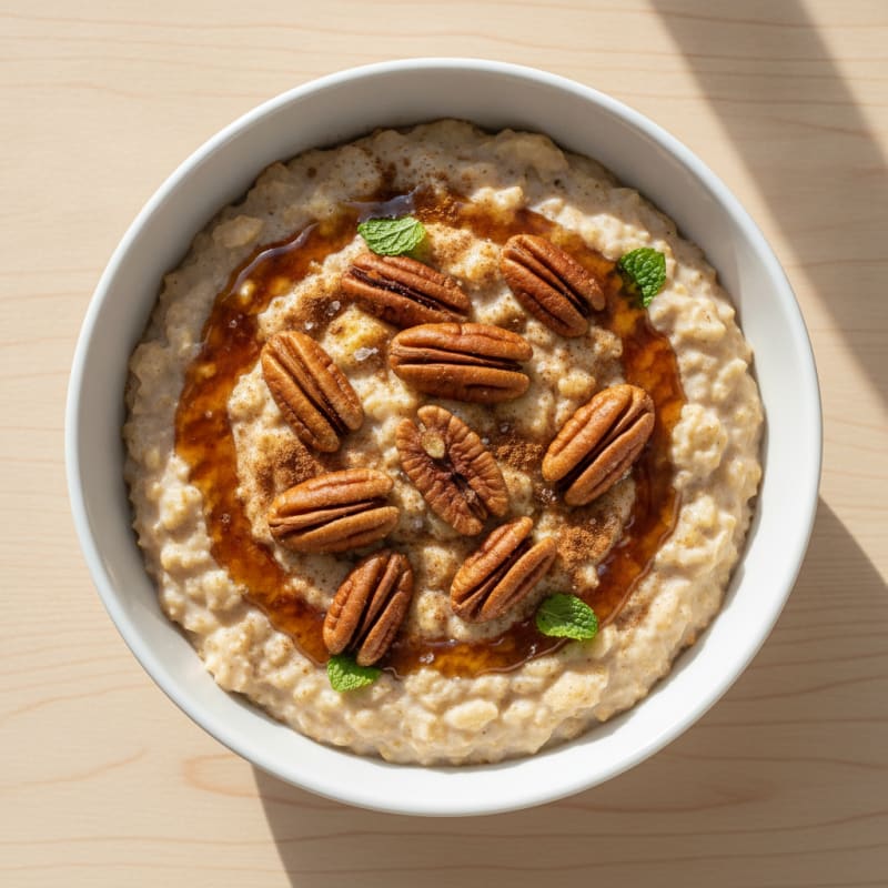 Maple Pecan Steel Cut Oats