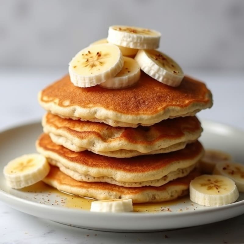 Protein-Packed Banana Oat Pancakes