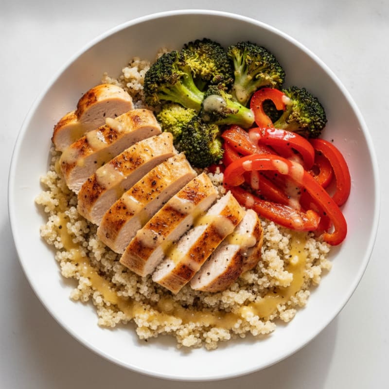 Quinoa Power Bowl with Roasted Vegetables