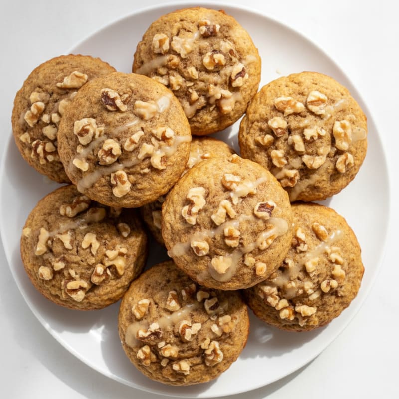 Baked Banana Nut Muffins