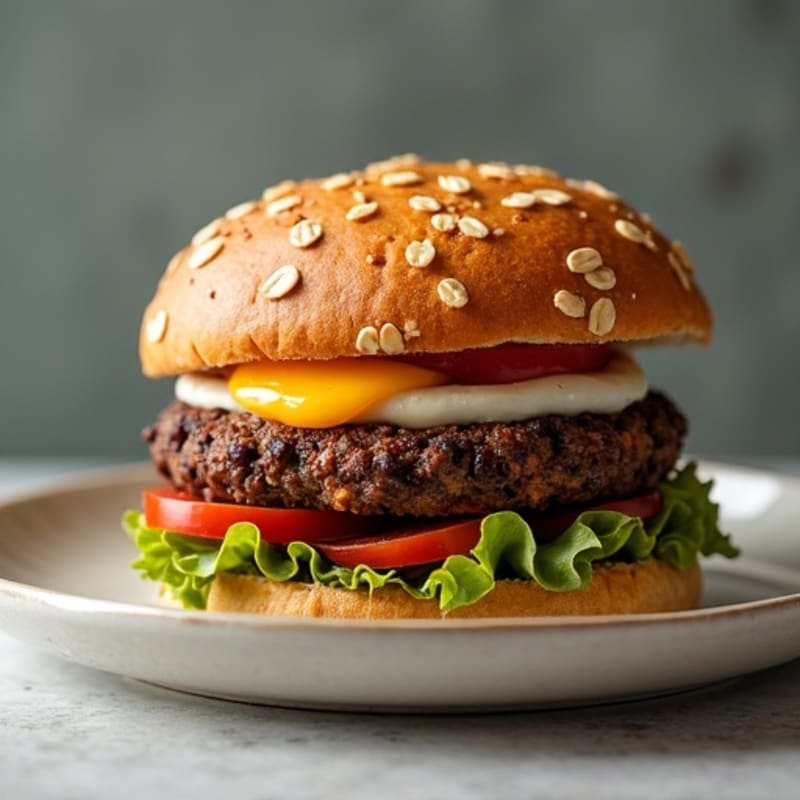 Hearty Black Bean Burger