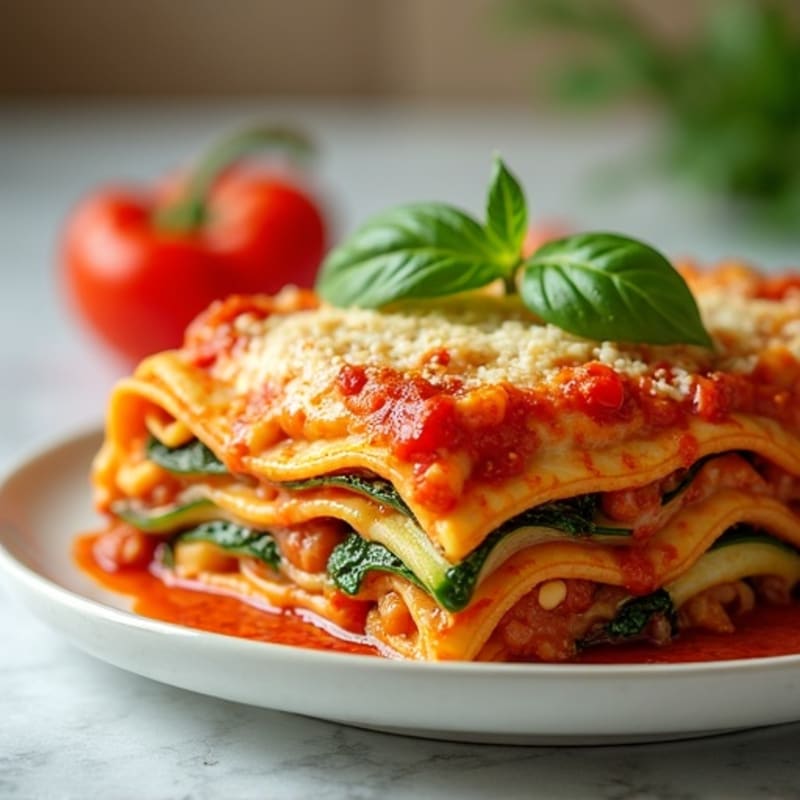 Hearty Baked Vegetable Lasagna