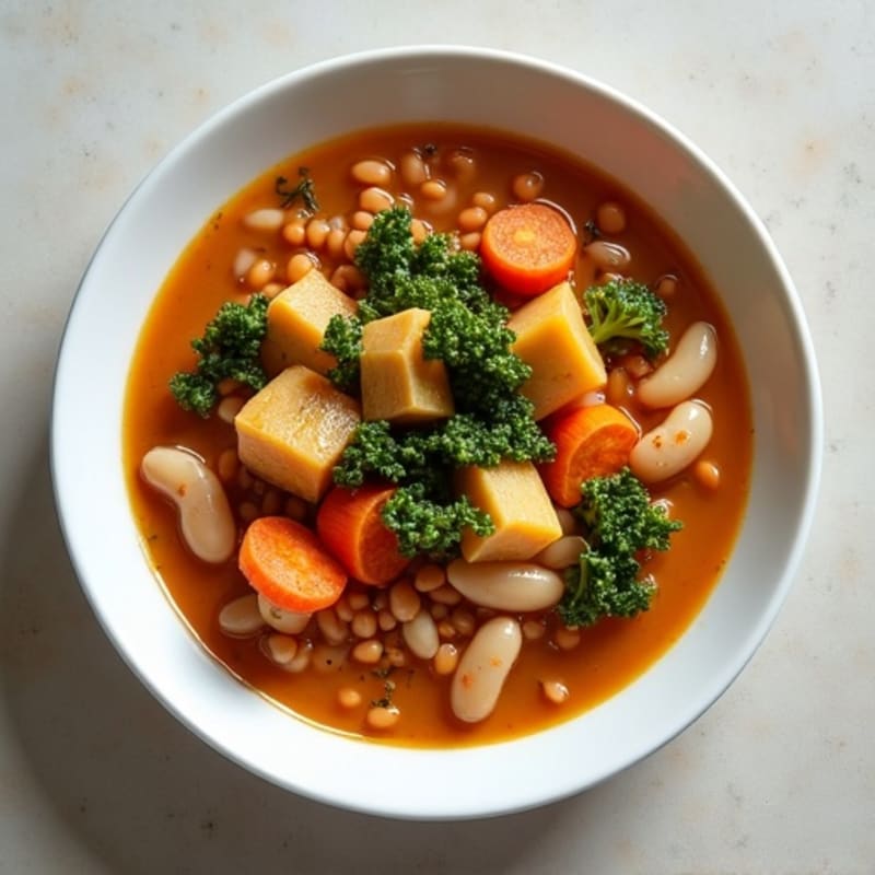 Hearty Root Vegetable and White Bean Stew
